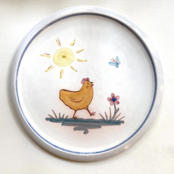 Kinderteller A, mit Huhn