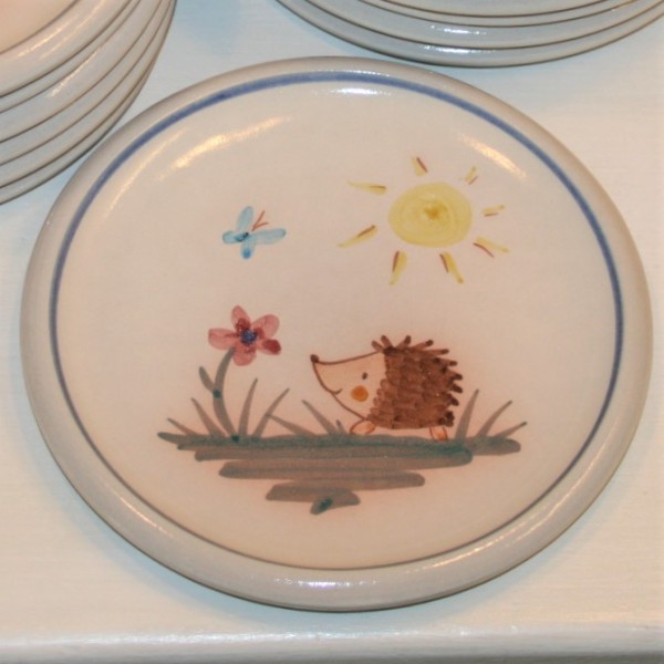 Kinderteller A, mit Igel