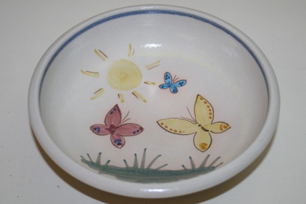 Kinderschale A, Schmetterlinge