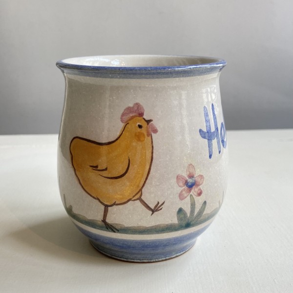 Becher mit Namen, Huhn