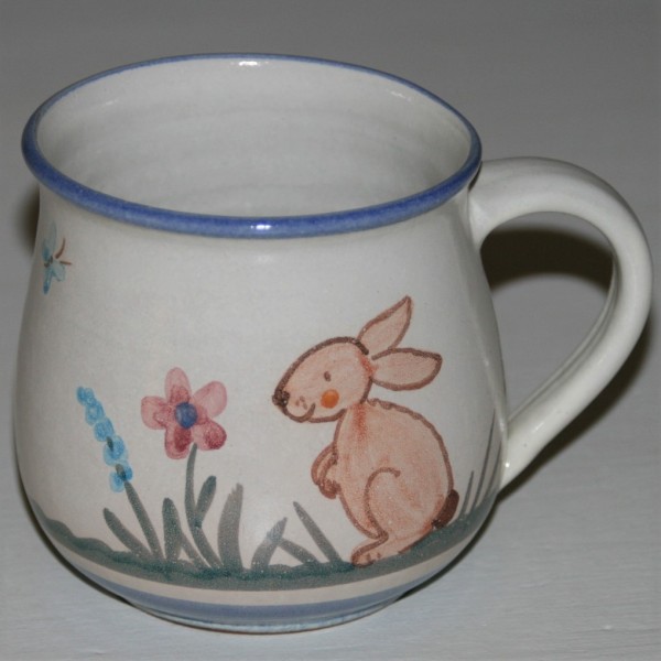 Kindertasse A, mit Hase
