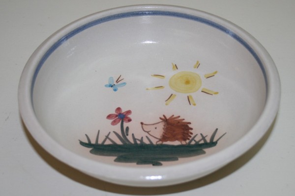 Kinderschale A, mit Igel