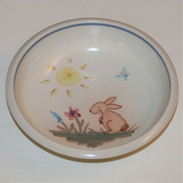 Kinderschale A, mit Hase