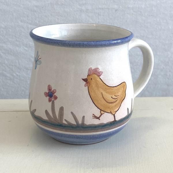 Kindertasse A, mit Huhn