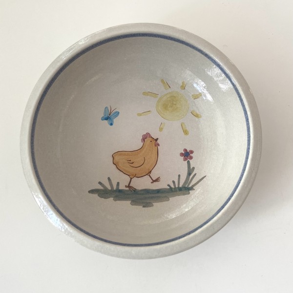 Kinderschale A, mit Huhn
